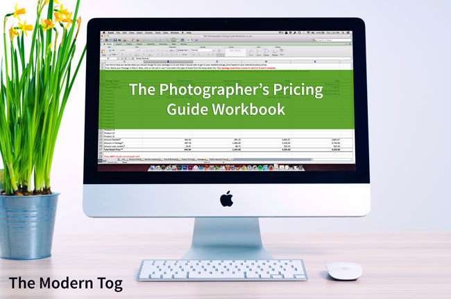 Photographer's Pricing Guide Workbook