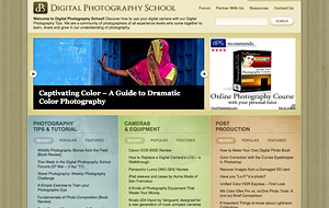 digital photography school website screen shot