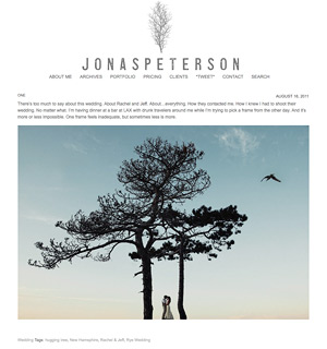 Jonas Peterson Blog