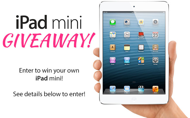 Free iPad mini Giveaway on Black Friday