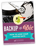 how to back up photos