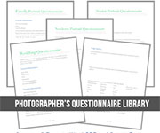 photography questionnaires