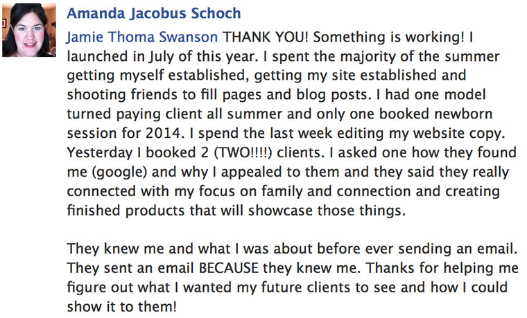 Amanda Schoch Got 2 New Clients
