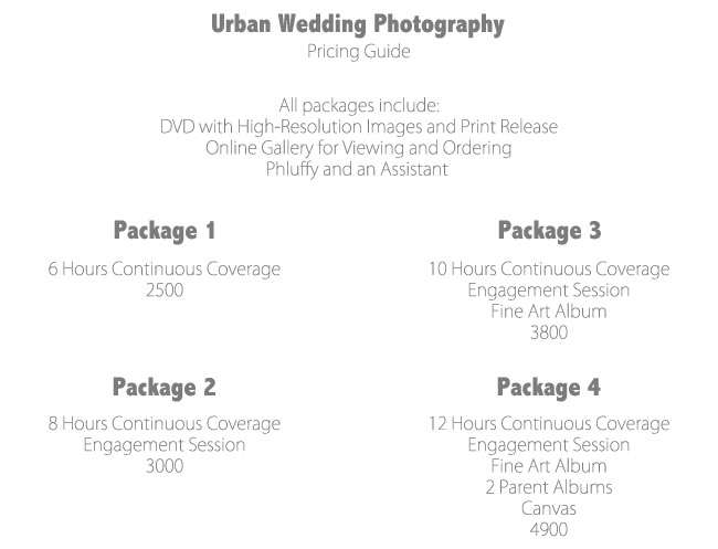  hochzeitsfotografie Pakete pricing guide