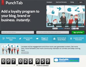 punchtab giveaway and loyalty programs