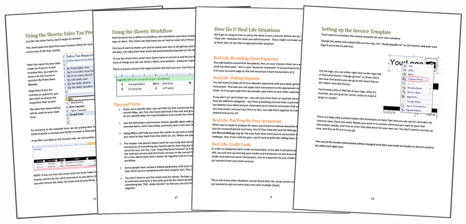 Photography Accounting User Guide for Easy Client & Money Manager