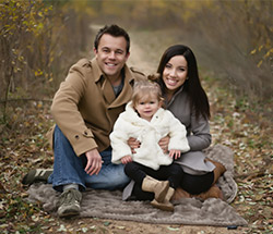family portrait by Molly Marie Photography