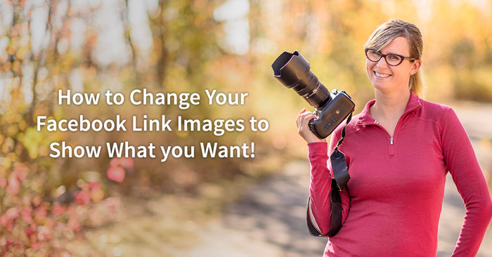 change facebook image preview link easily in wordpress